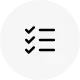 List with checkmarks